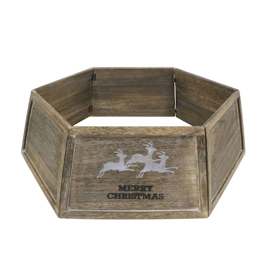 31.5" Wooden Christmas Tree Collar